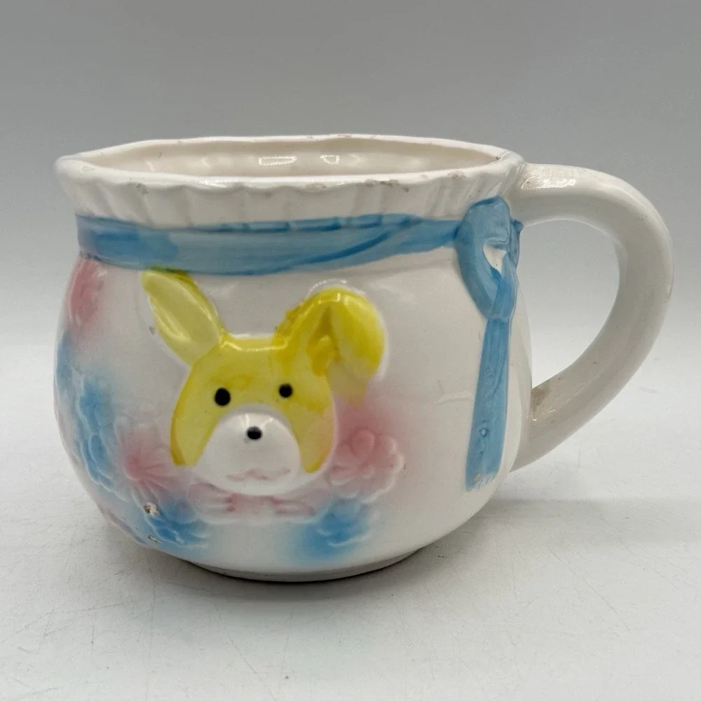 Vintage Giftwares Co. Nancy Pew‎ Baby Room Ceramic Planter Decorative Mug READ